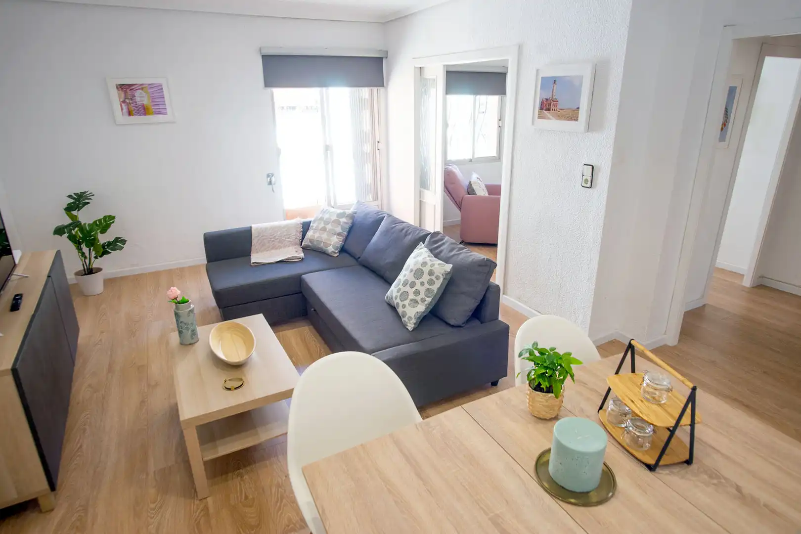 Sala de estar de Casa o chalet en venta en Valencia con Aire acondicionado, Calefacción y Parquet
