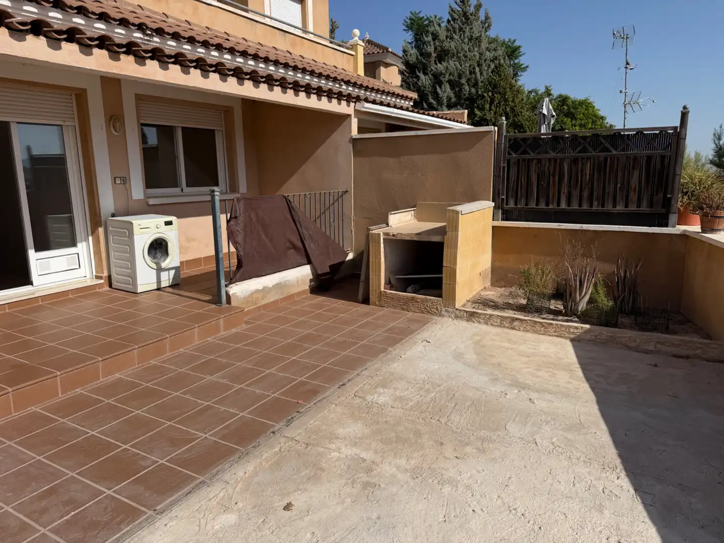 Terraza de Casa adosada en venta en Murcia con Aire acondicionado, Calefacción y Jardín privado