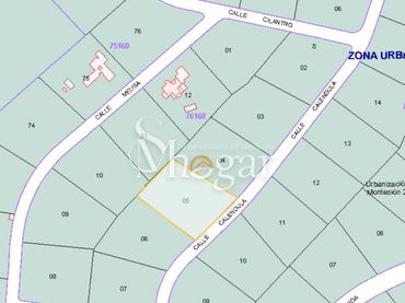 Terreno residenziale in vendita a Caléndula 314
