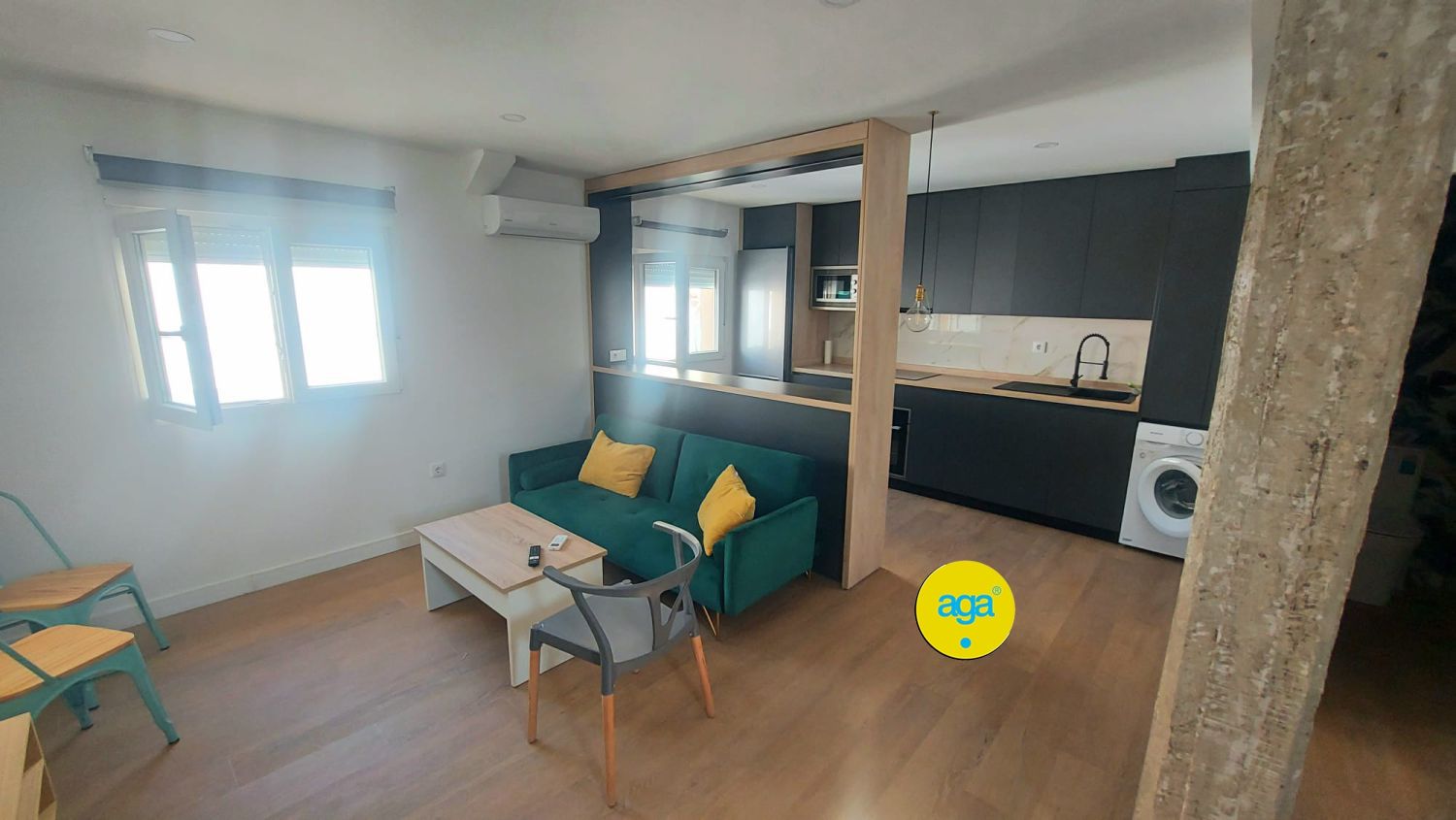 Bedroom of Apartment to rent in  Jaén Capital  with Air Conditioner, Heating and Furnished