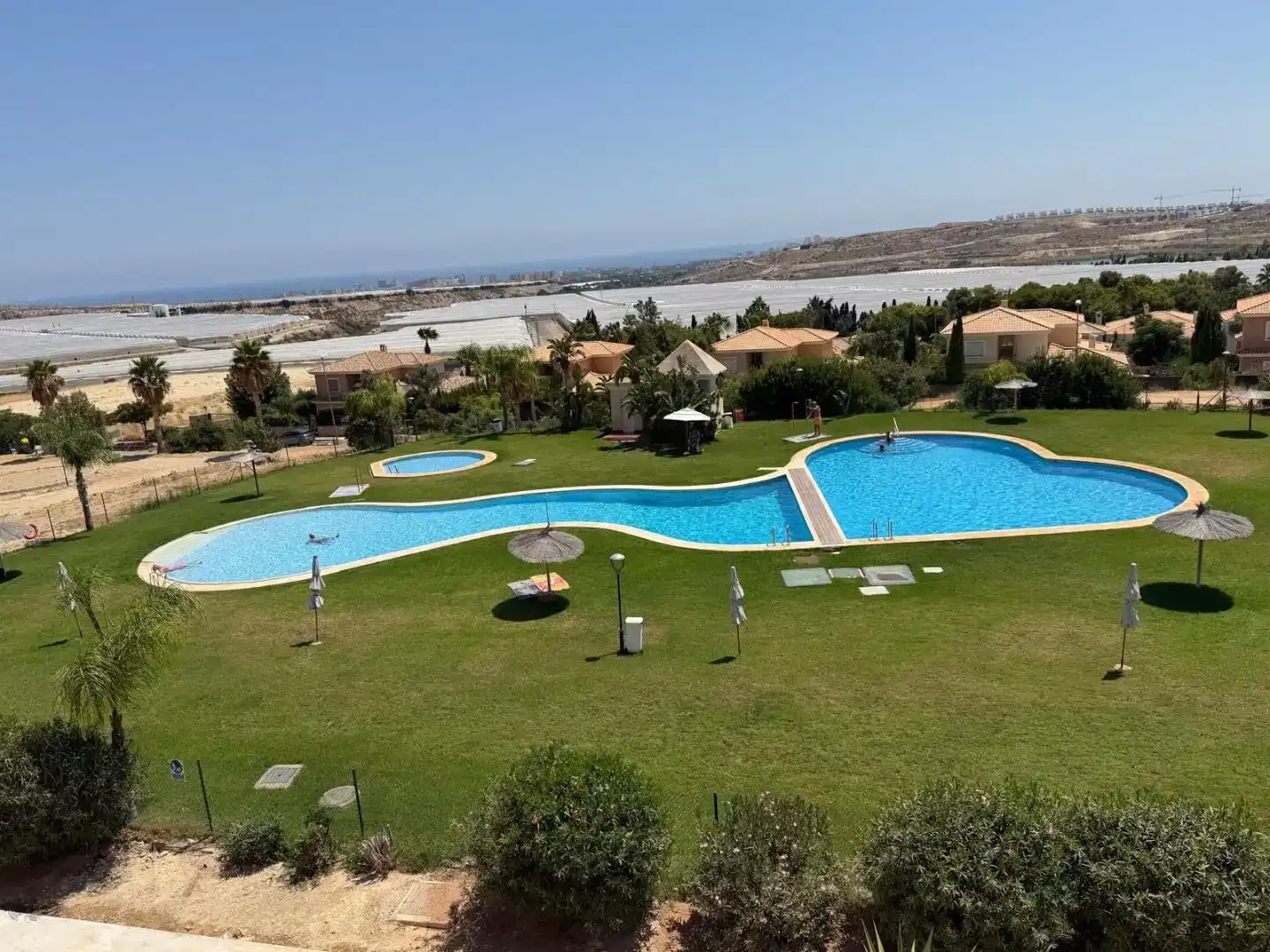 Schwimmbecken von Wohnung zum Verkauf in Mutxamel mit Klimaanlage, Schwimmbad und Balkon