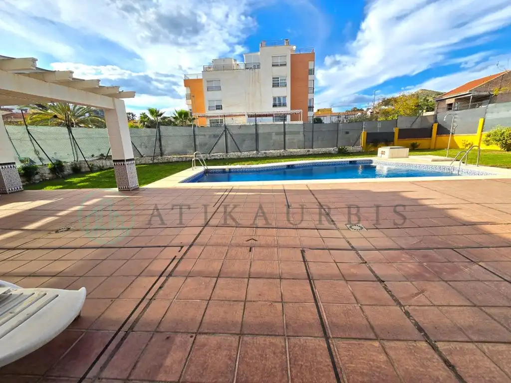 Swimming pool of Duplexes for sale in Málaga  with Air Conditioner, Private garden and Terrace