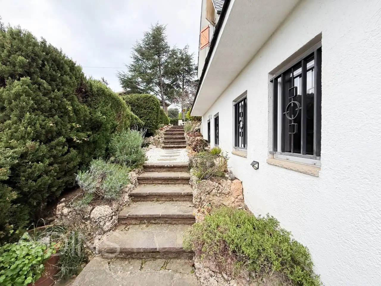 Vista exterior de Casa o xalet en venda en Bigues i Riells del Fai amb Aire condicionat, Calefacció i Jardí privat