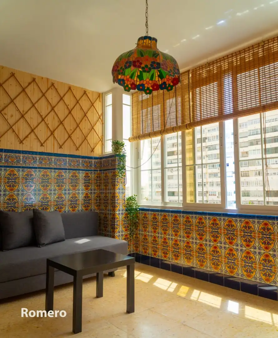 Balcony of Flat for rent in Málaga  with Air Conditioner, Terrace and Furnished
