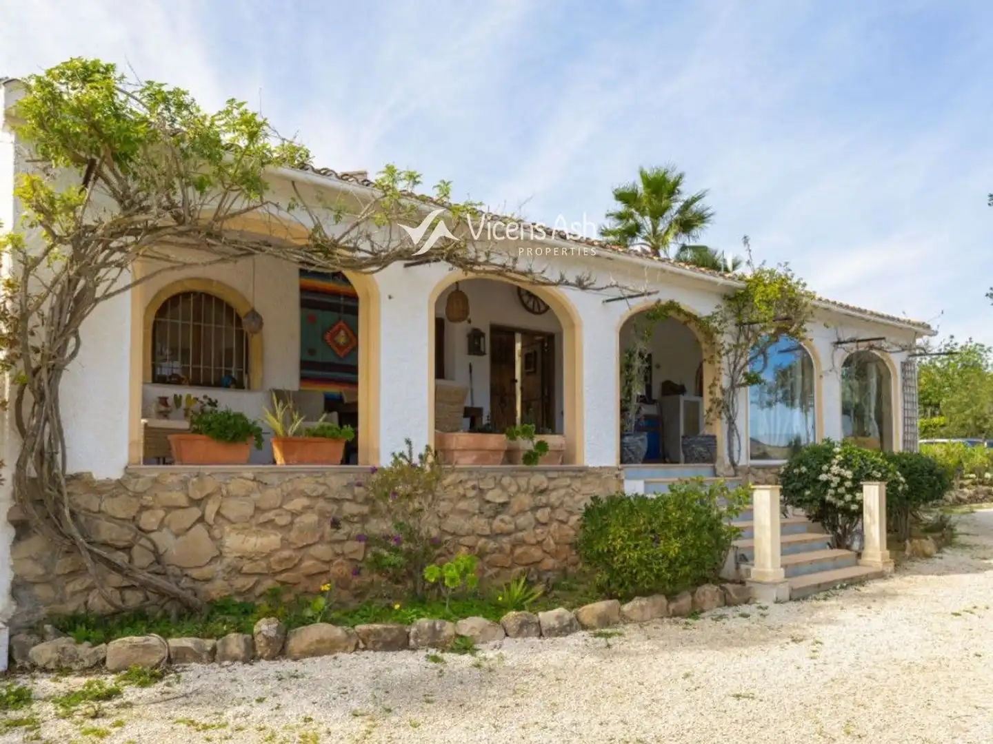 Exterior view of Houses for sale in Jávea / Xàbia  with Air Conditioner, Terrace and Storage room