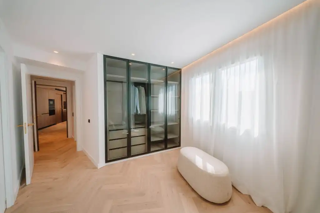 Schlafzimmer von Wohnungen zum Verkauf in  Palma de Mallorca mit Klimaanlage und Möbliert