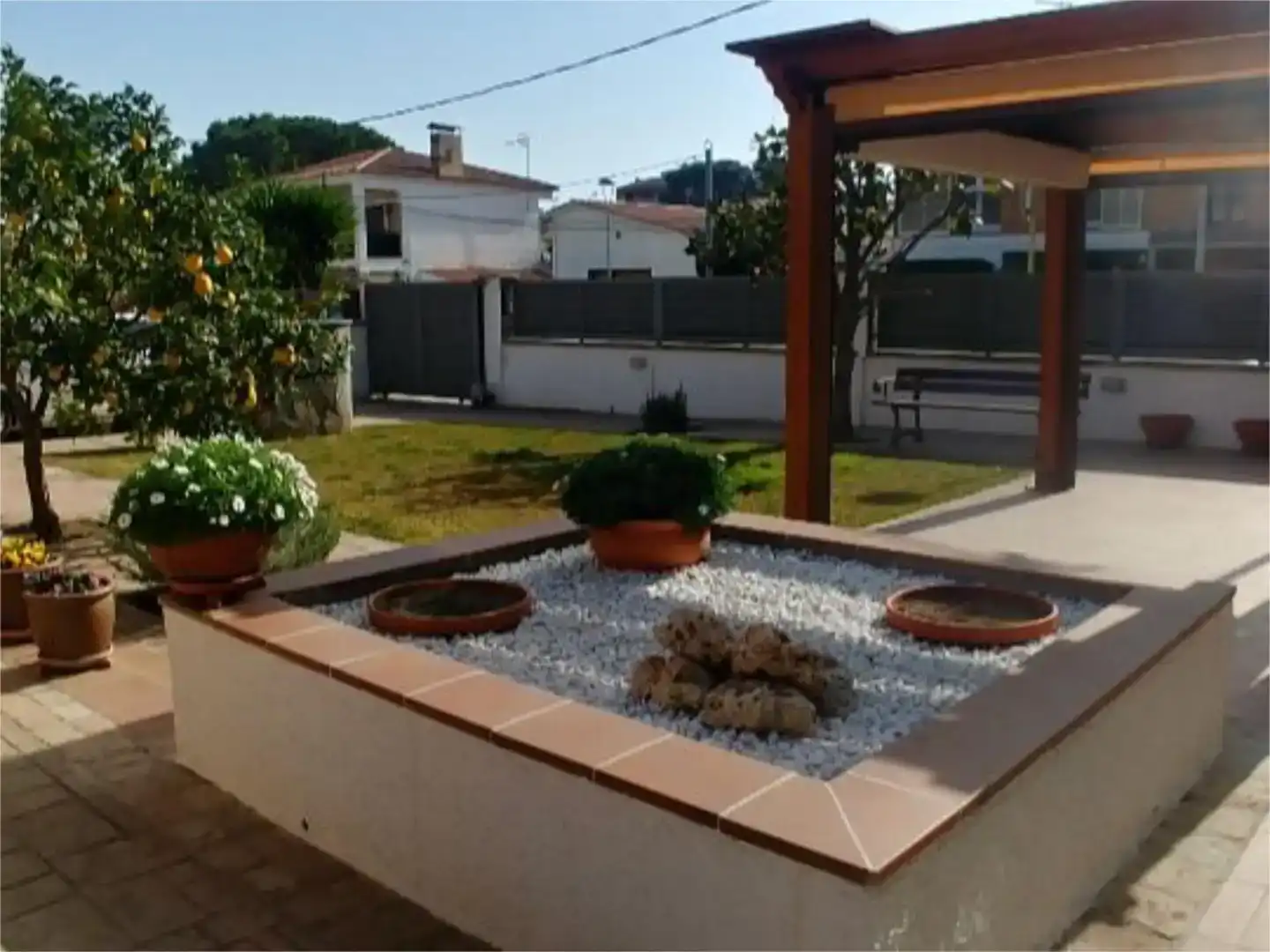Terrassa de Casa o xalet en venda en Calafell amb Aire condicionat, Jardí privat i Moblat