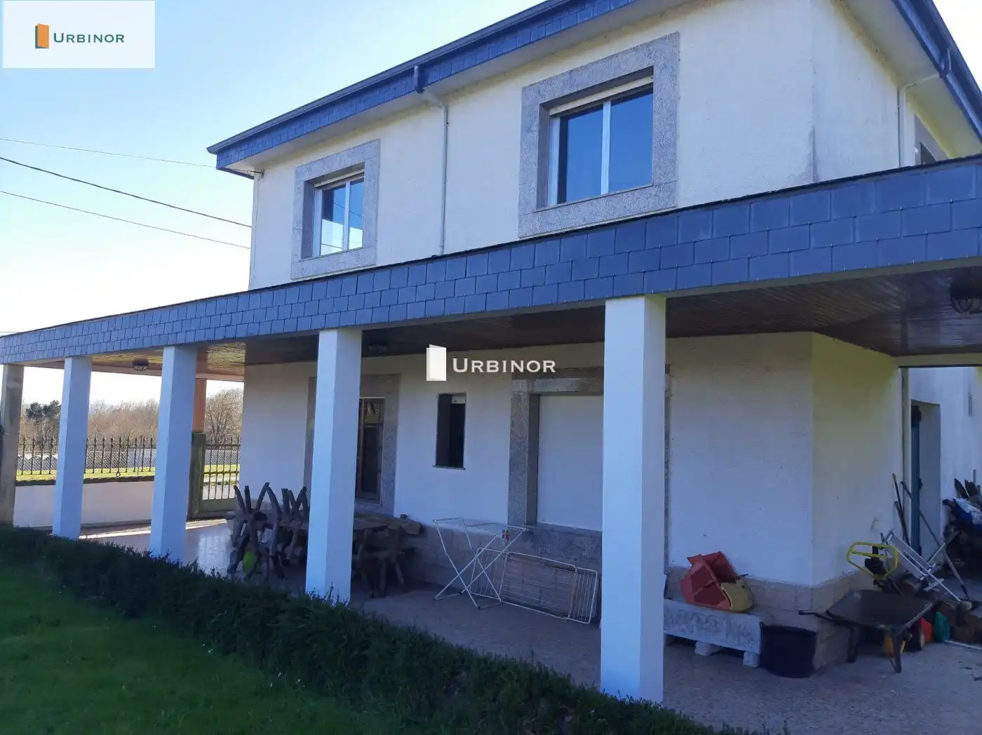 Casa rústica amb terrassa en venda a Amoeiro, imagen 17