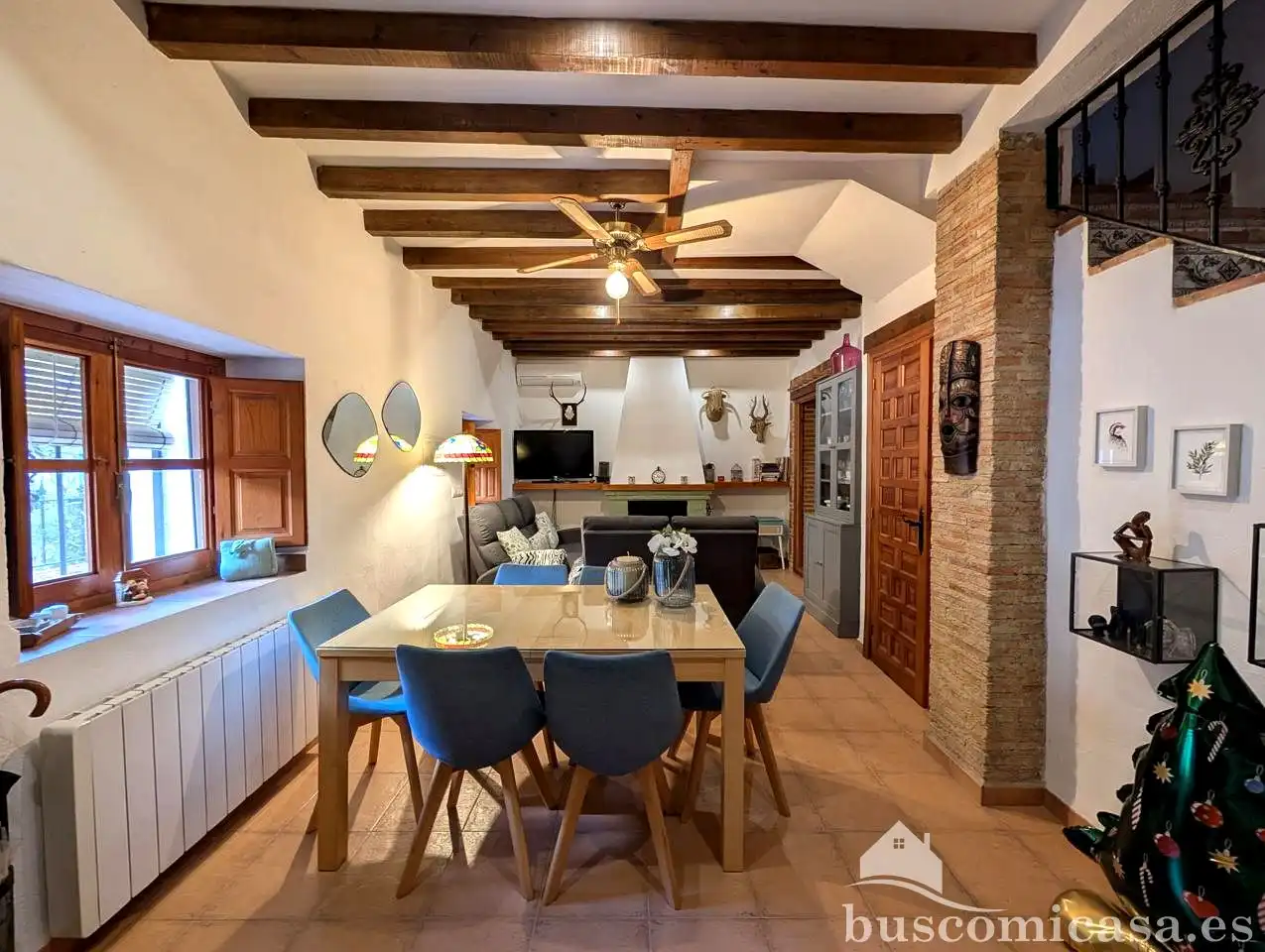 Comedor de Casa o chalet en venta en Baños de la Encina con Aire acondicionado, Calefacción y Terraza