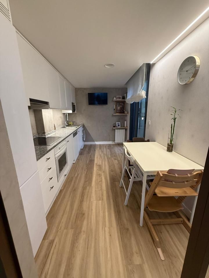 Kitchen of Planta baja for sale in  Zaragoza Capital  with Air Conditioner, Heating and Parquet flooring
