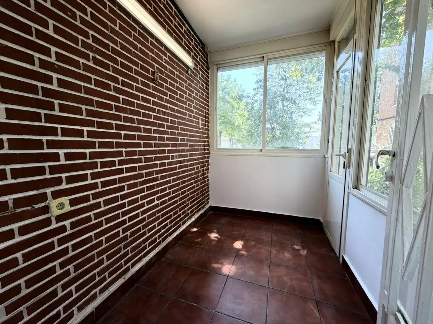 Terraza de Piso en venta en Madrid con Calefacción, Jardín privado y Parquet