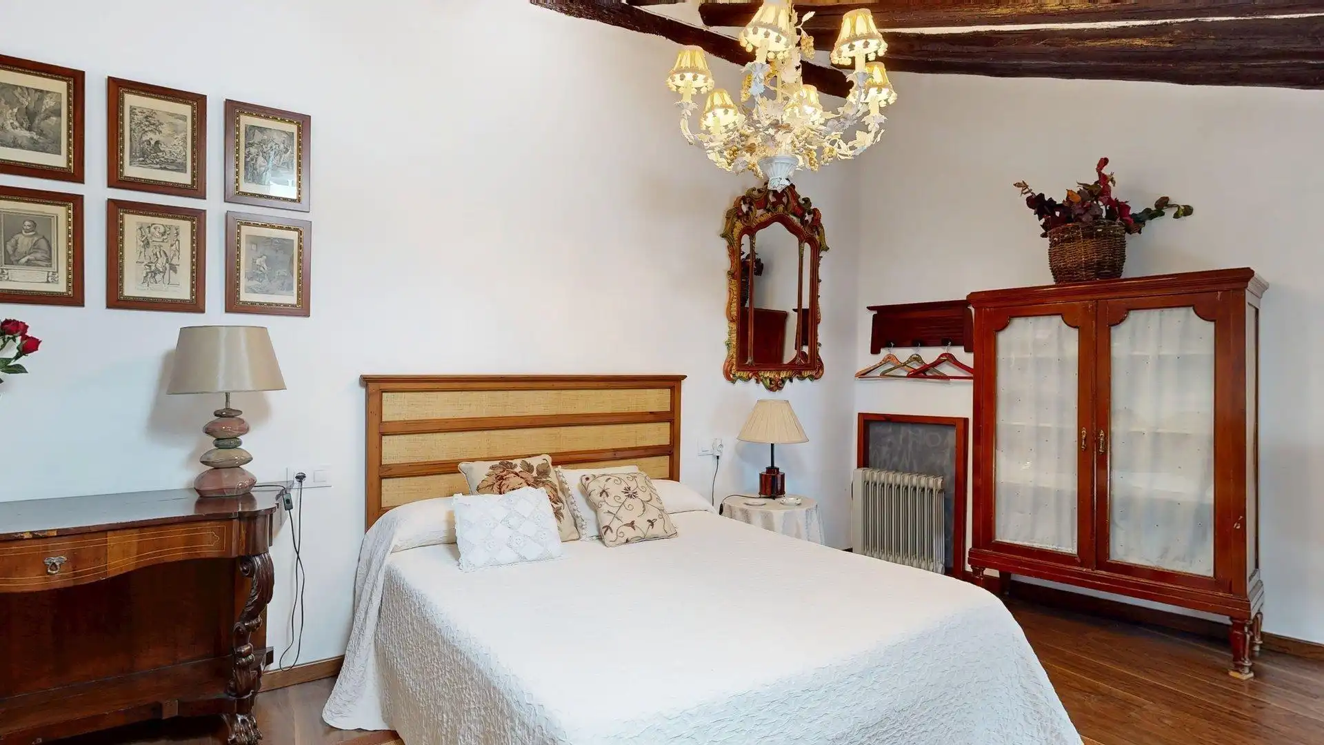 Habitación de Casa o chalet en venta en Magallón con Jardín privado, Terraza y Amueblado
