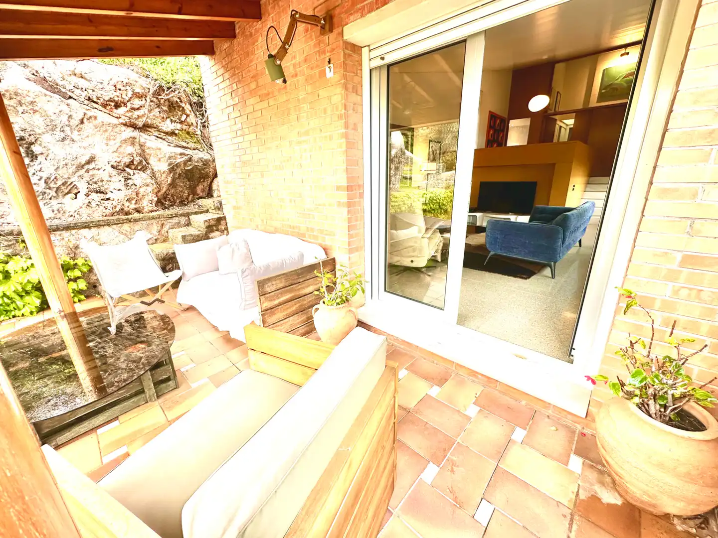 Terrassa de Casa o xalet en venda en Castellar del Vallès amb Calefacció, Jardí privat i Piscina