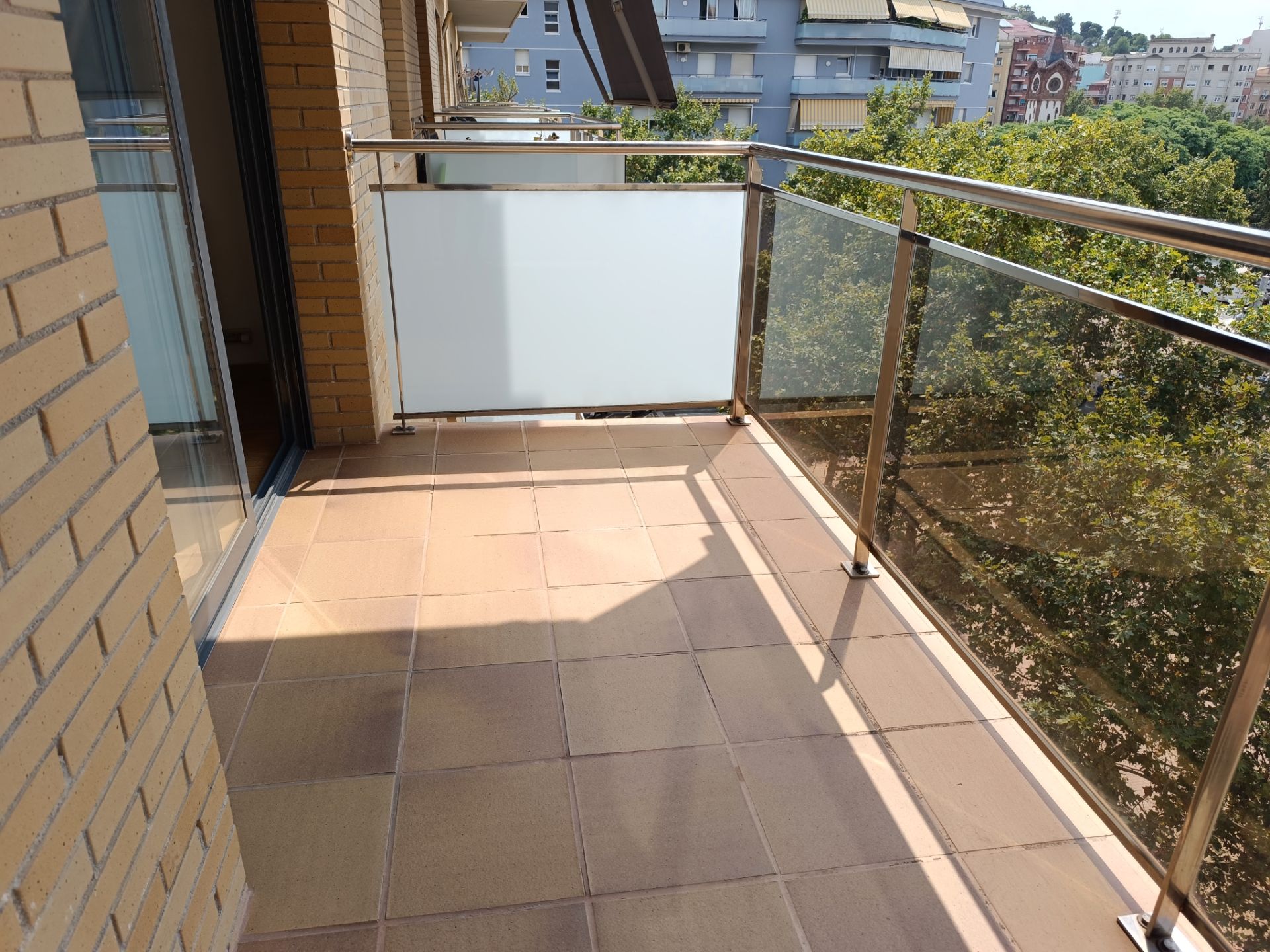 Balcony of Flat to rent in  Barcelona Capital  with Air Conditioner, Heating and Parquet flooring