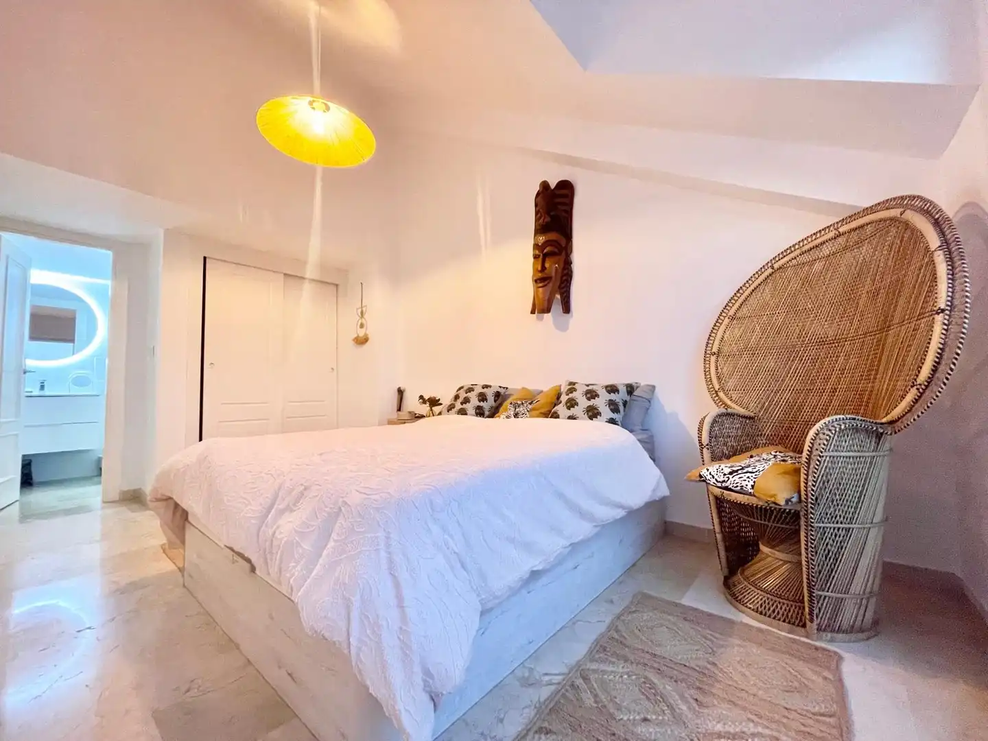 Bedroom of Attic for rent in Orihuela  with Air Conditioner, Heating and Terrace