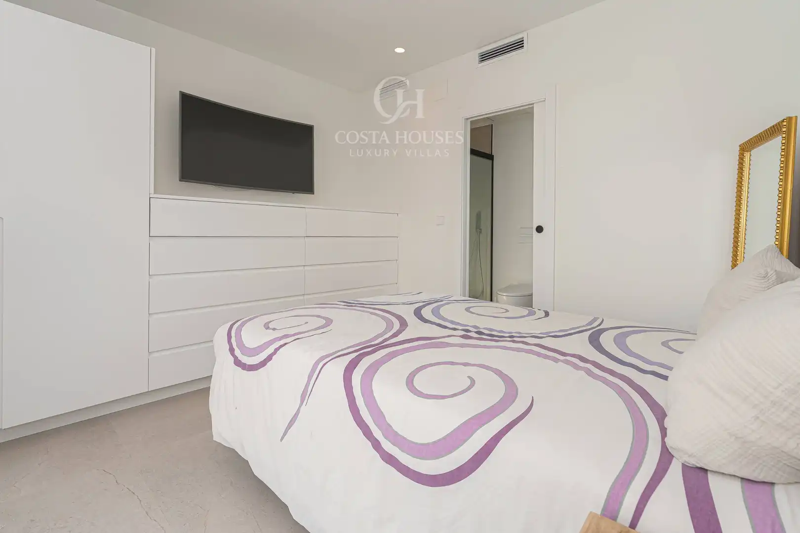 Bedroom of Houses for sale in Dénia  with Air Conditioner, Heating and Private garden