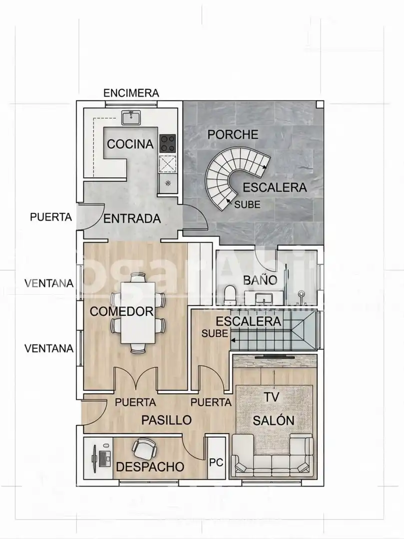 Casa o chalet en venta en Oliva con Aire acondicionado, Calefacción y Jardín privado