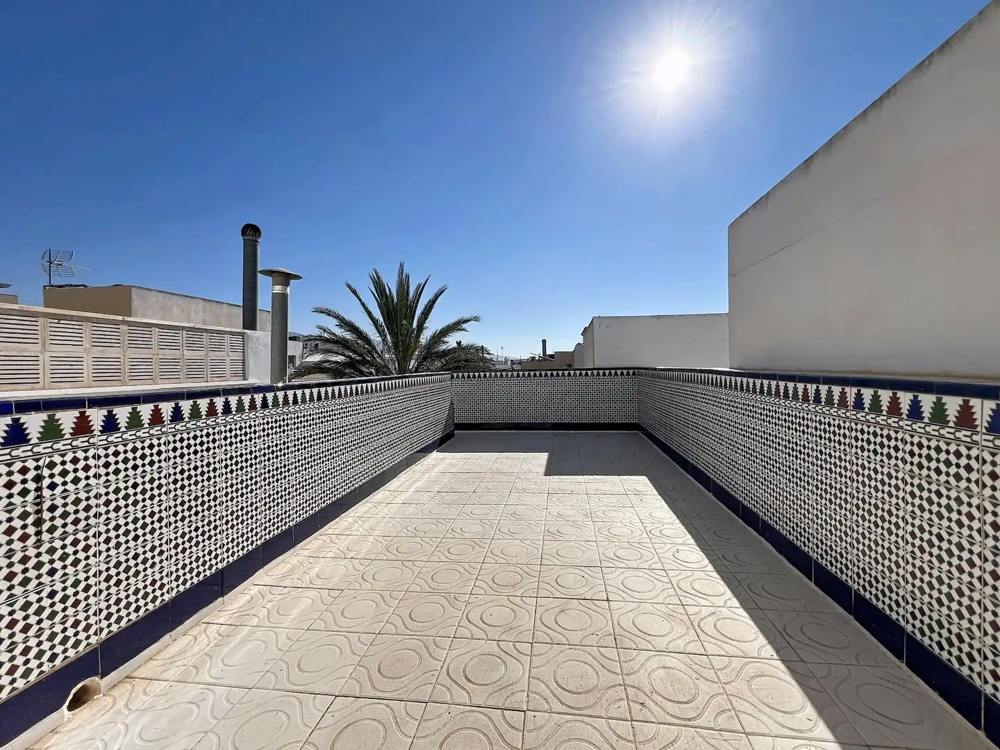 Terrassa de Casa adosada en venda en Vícar