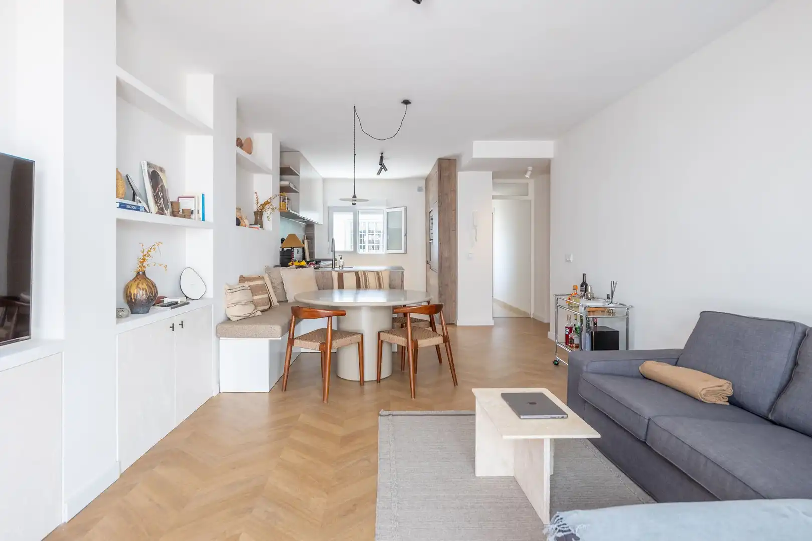 Living room of Attic for rent in Málaga  with Terrace and Furnished