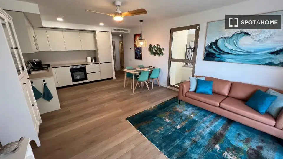 Flat with terrace to rent in Playa del Puig