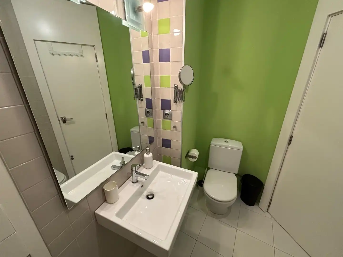 Baño de Piso de alquiler en Murcia con Aire acondicionado, Calefacción y Amueblado
