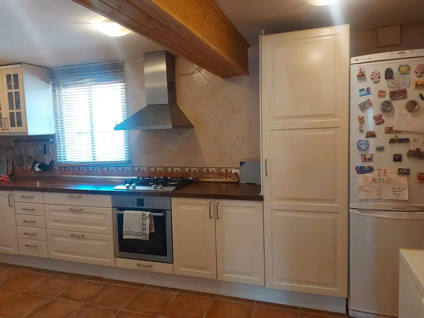 Cocina de Casa o chalet en venta en Navas del Rey con Aire acondicionado, Calefacción y Jardín privado