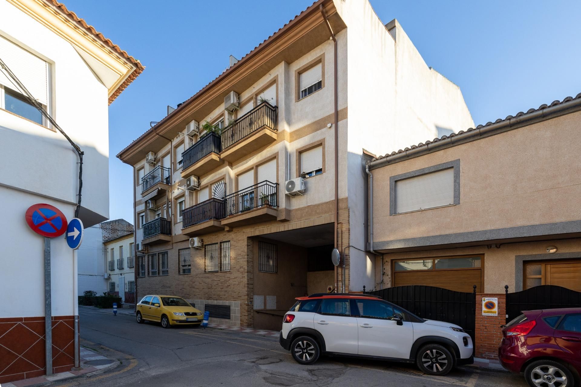 Exterior view of Flat for sale in Churriana de la Vega  with Air Conditioner, Heating and Parquet flooring