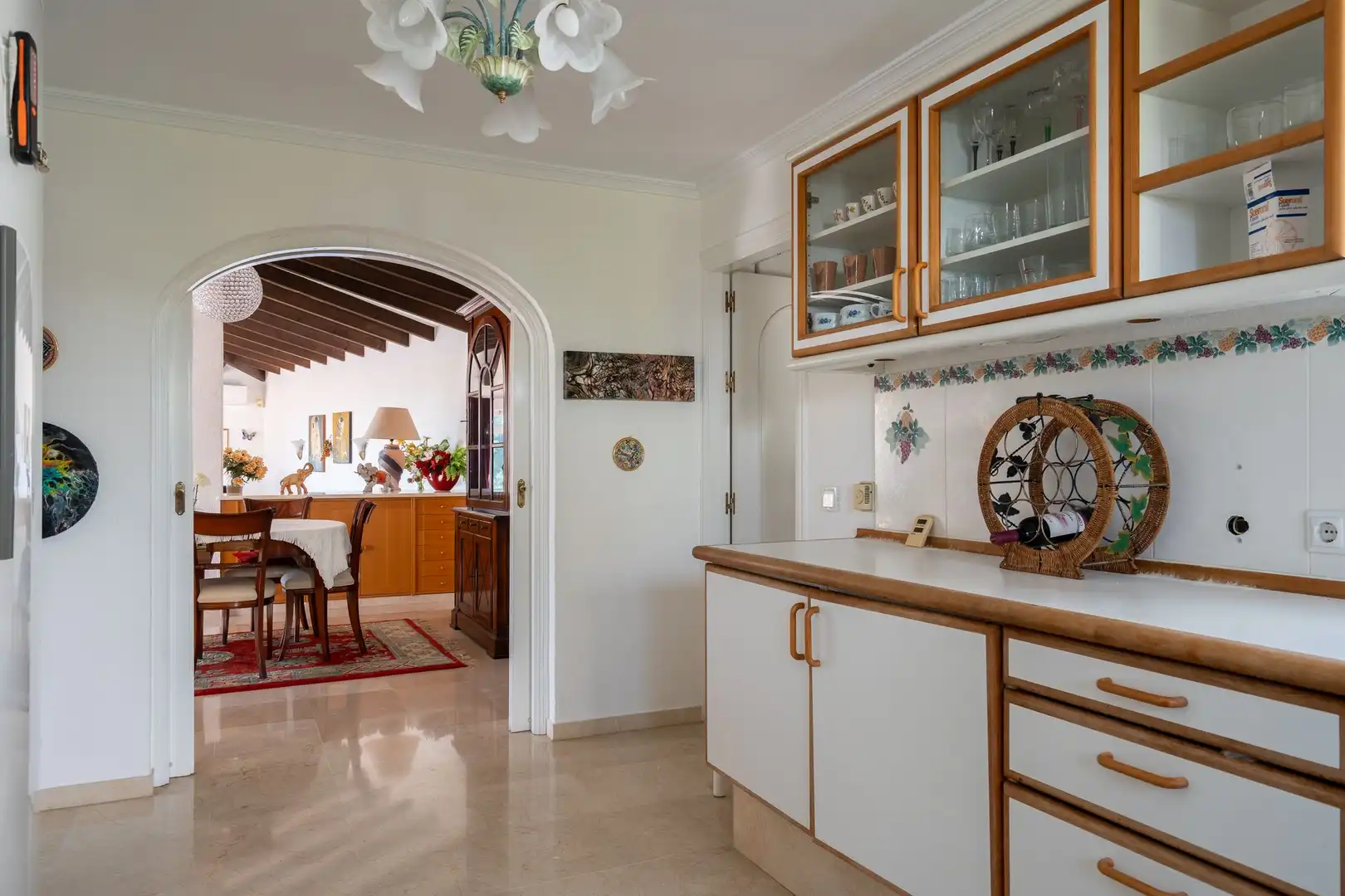 Cuina de Casa o xalet en venda en Mijas amb Terrassa