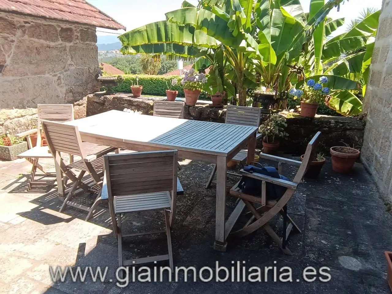 Terraza de Casa o chalet en venta en Mondariz con Calefacción, Jardín privado y Terraza