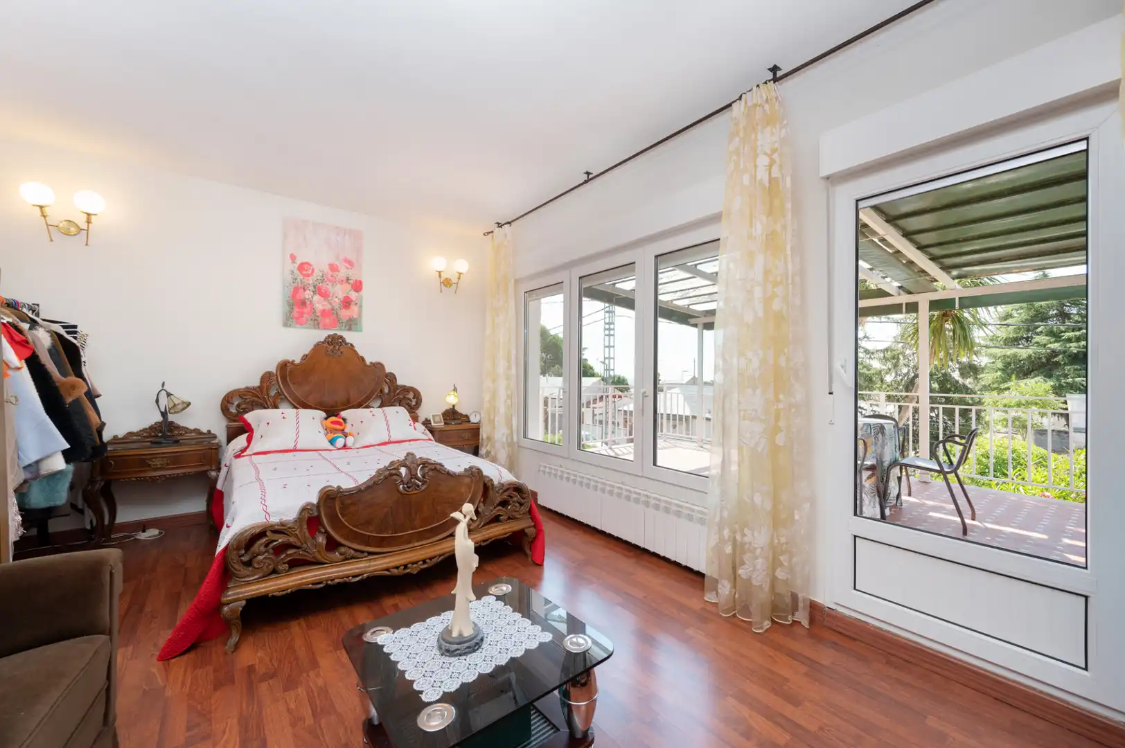 Bedroom of Houses for sale in Colmenar Viejo  with Heating, Private garden and Parquet flooring