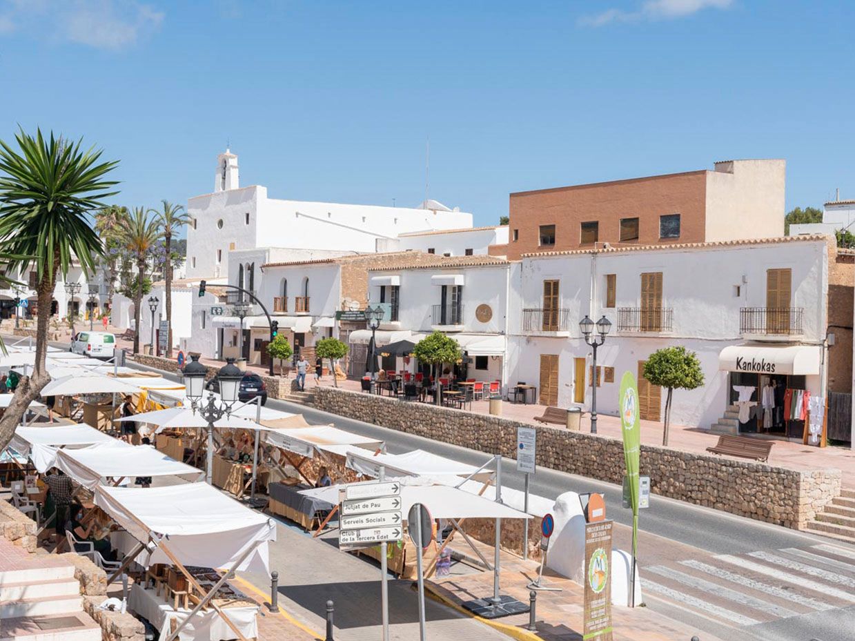 Exterior view of Land for sale in Eivissa