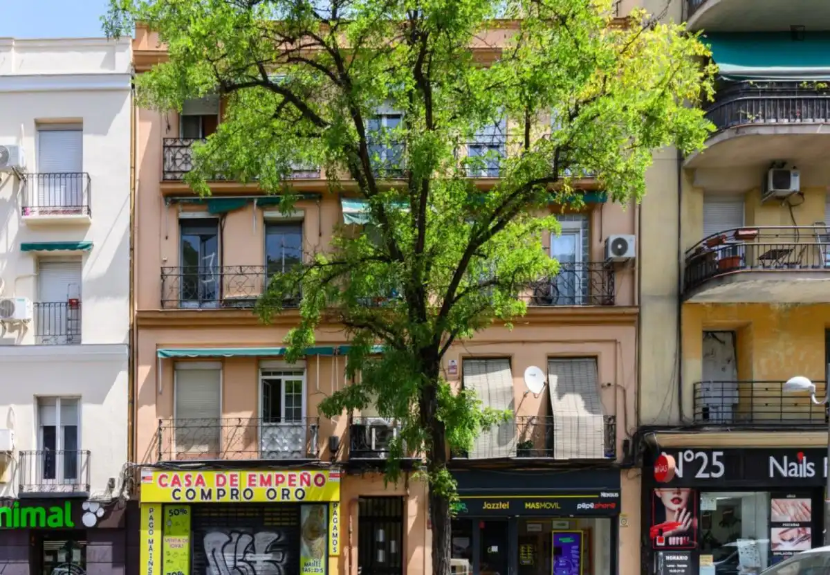 Vista exterior de Apartament de lloguer en Madrid amb Calefacció, Moblat i Forn