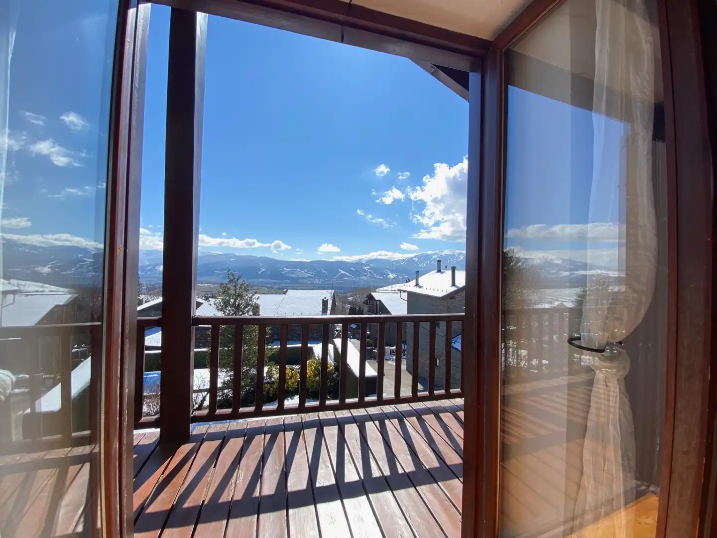 Balcony of Detached homes for rent in Guils de Cerdanya  with Heating, Private garden and Parquet flooring