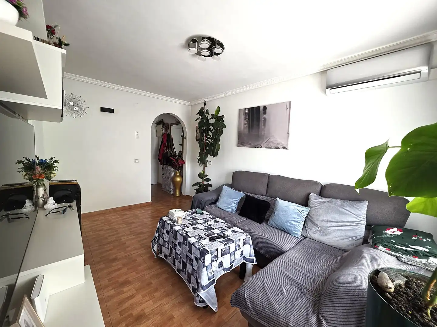 Sala de estar de Piso en venta en Coslada con Aire acondicionado, Calefacción y Terraza