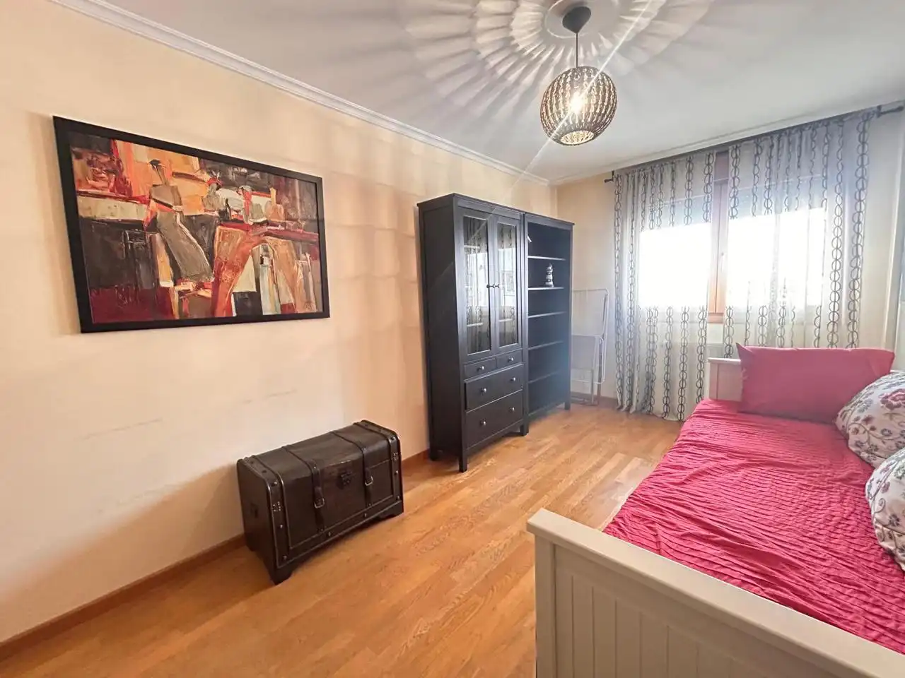 Bedroom of Flat for rent in Gijón   with Heating, Storage room and Furnished