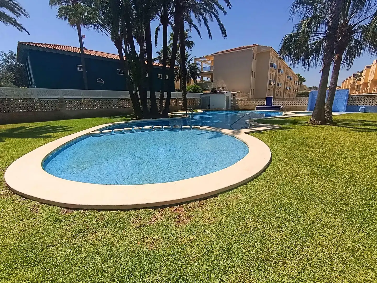 Swimming pool of Attic for sale in Dénia  with Air Conditioner, Heating and Private garden