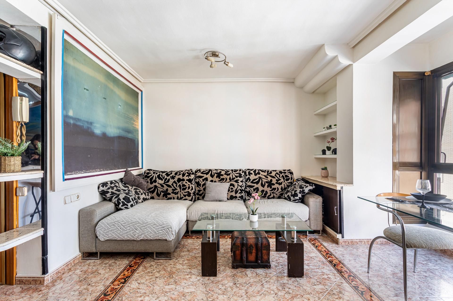 Sala de estar de Piso en venta en  Valencia Capital