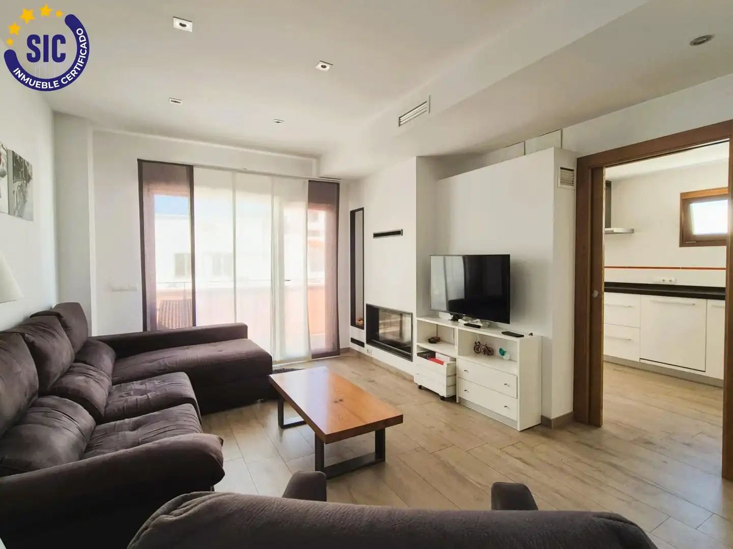 Sala de estar de Casa o chalet en venta en Les Alqueries / Alquerías del Niño Perdido con Aire acondicionado, Calefacción y Terraza