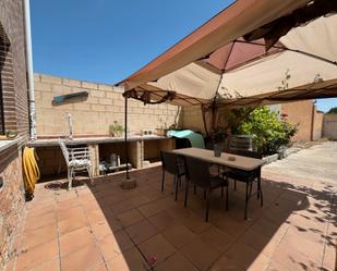 Terrace of Single-family semi-detached for sale in Peñaranda de Duero  with Heating, Terrace and Storage room