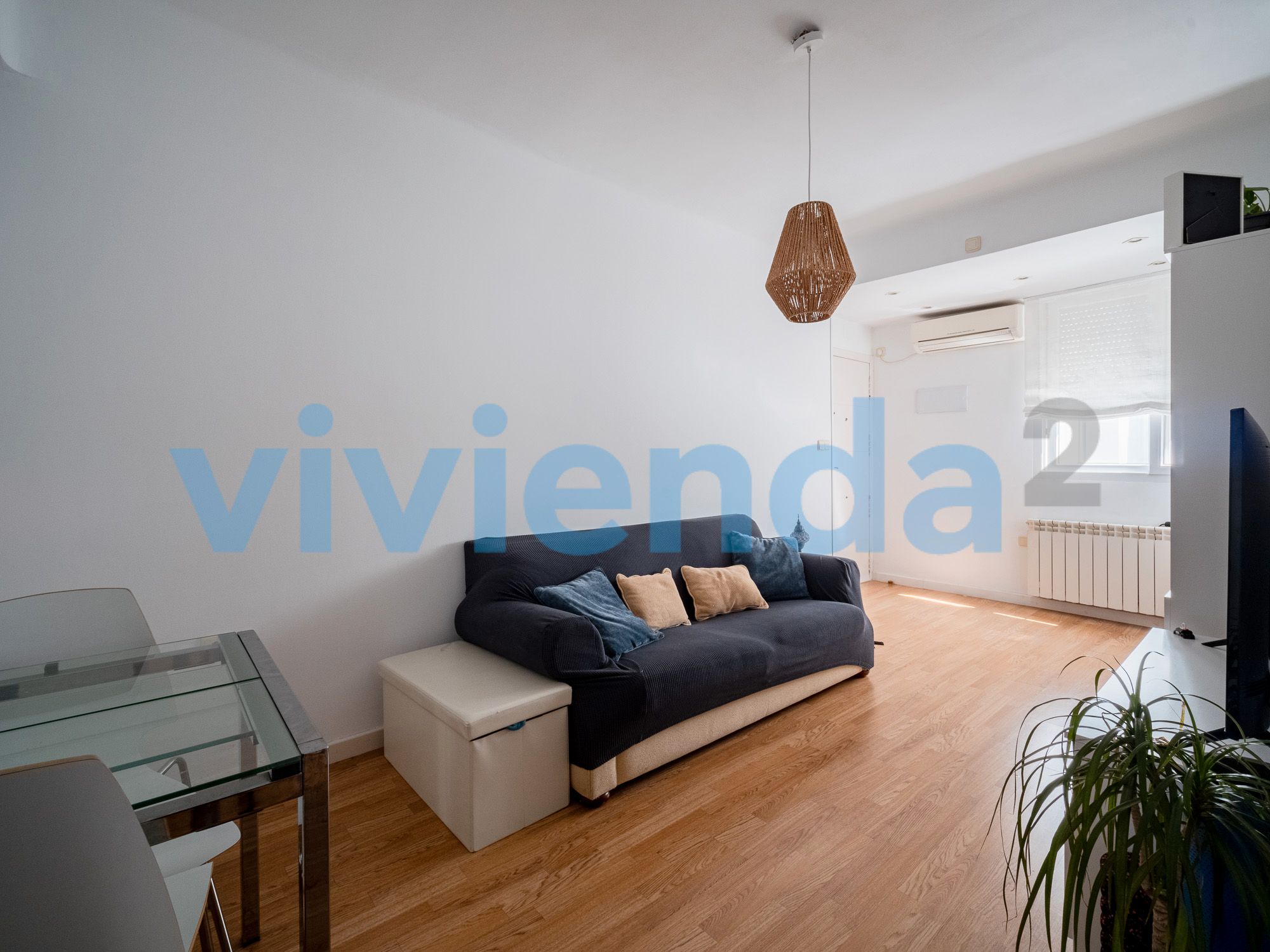Sala de estar de Piso en venta en  Madrid Capital con Aire acondicionado, Calefacción y Terraza