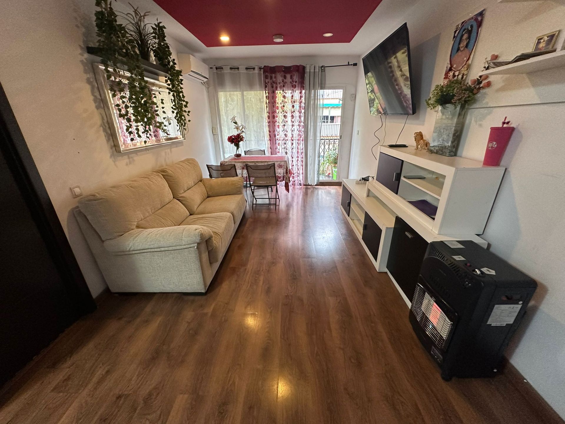 Living room of Flat for sale in Parla  with Air Conditioner, Heating and Terrace