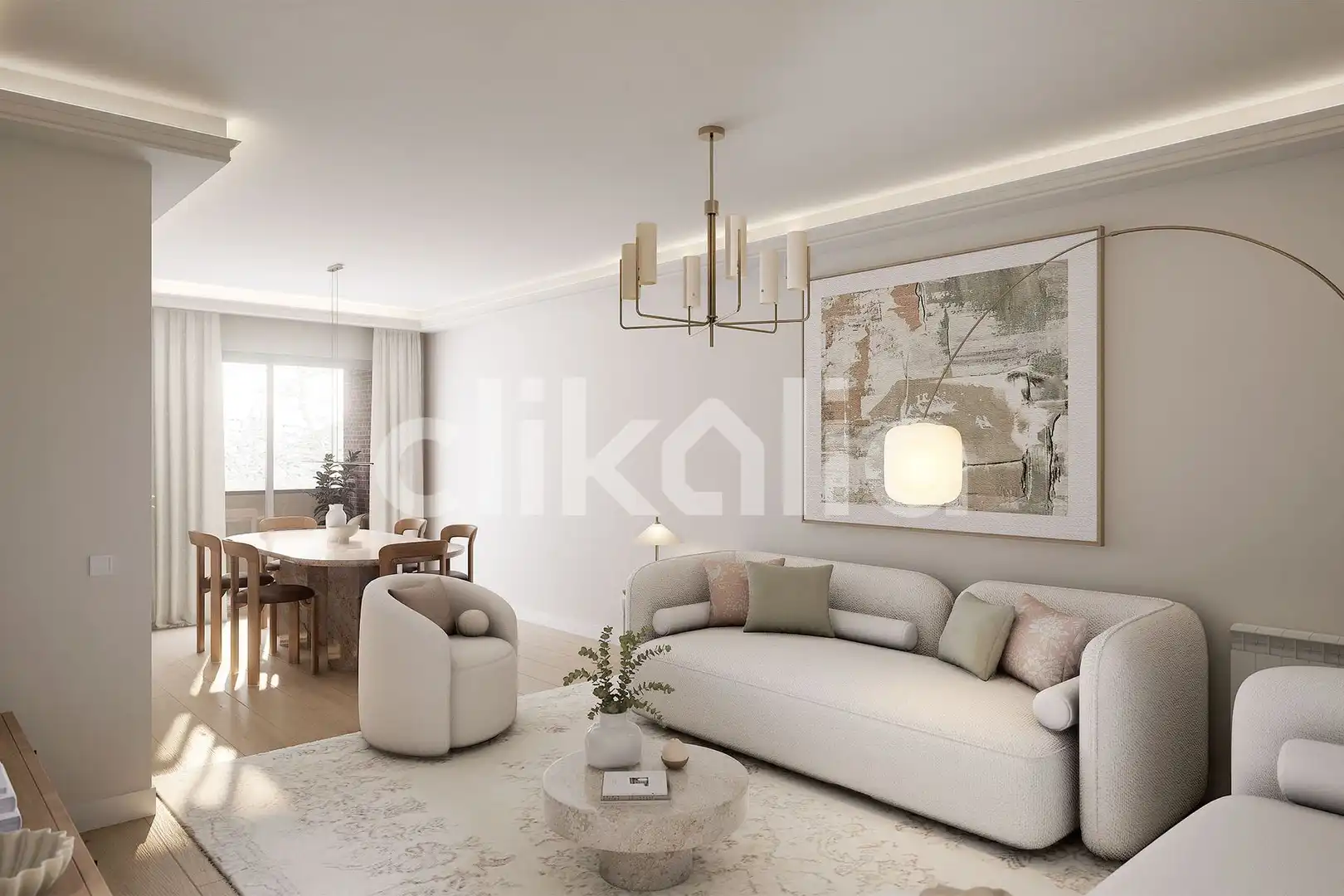 Flat with garden for sale in Fuencarral - El Pardo