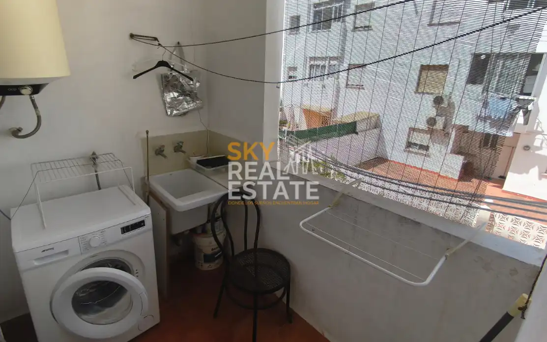 Balcony of Flat for sale in Dénia  with Air Conditioner, Oven and Washing machine