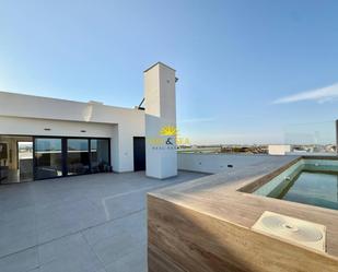 Terrace of Attic to rent in Orihuela  with Air Conditioner, Heating and Parquet flooring