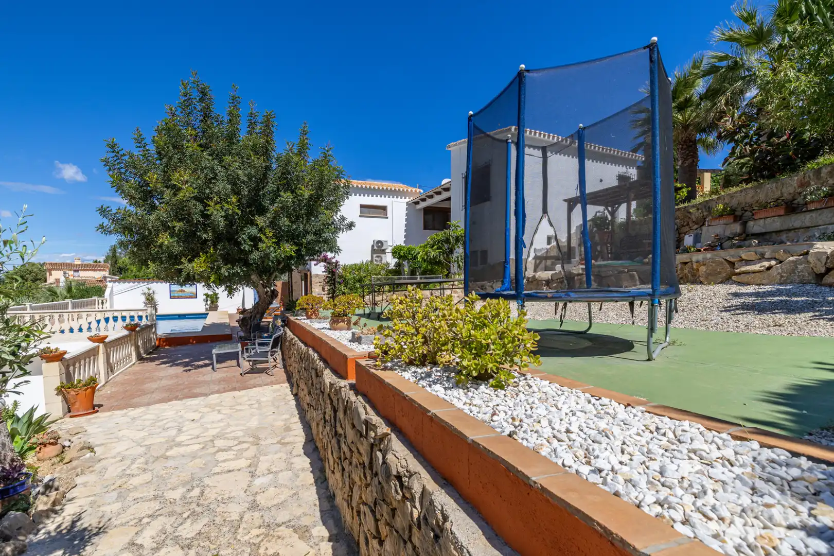 Garden of Houses for sale in Dénia  with Air Conditioner, Private garden and Terrace