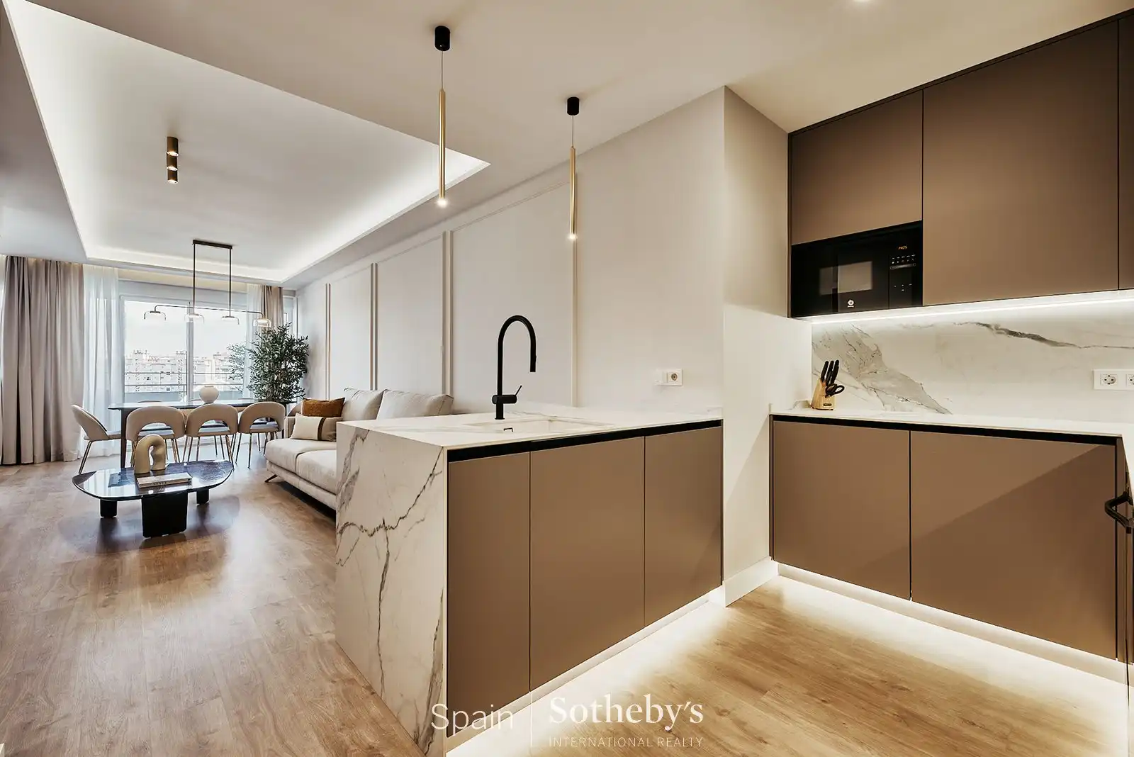 Cocina de Apartamento en venta en Madrid con Aire acondicionado, Calefacción y Terraza