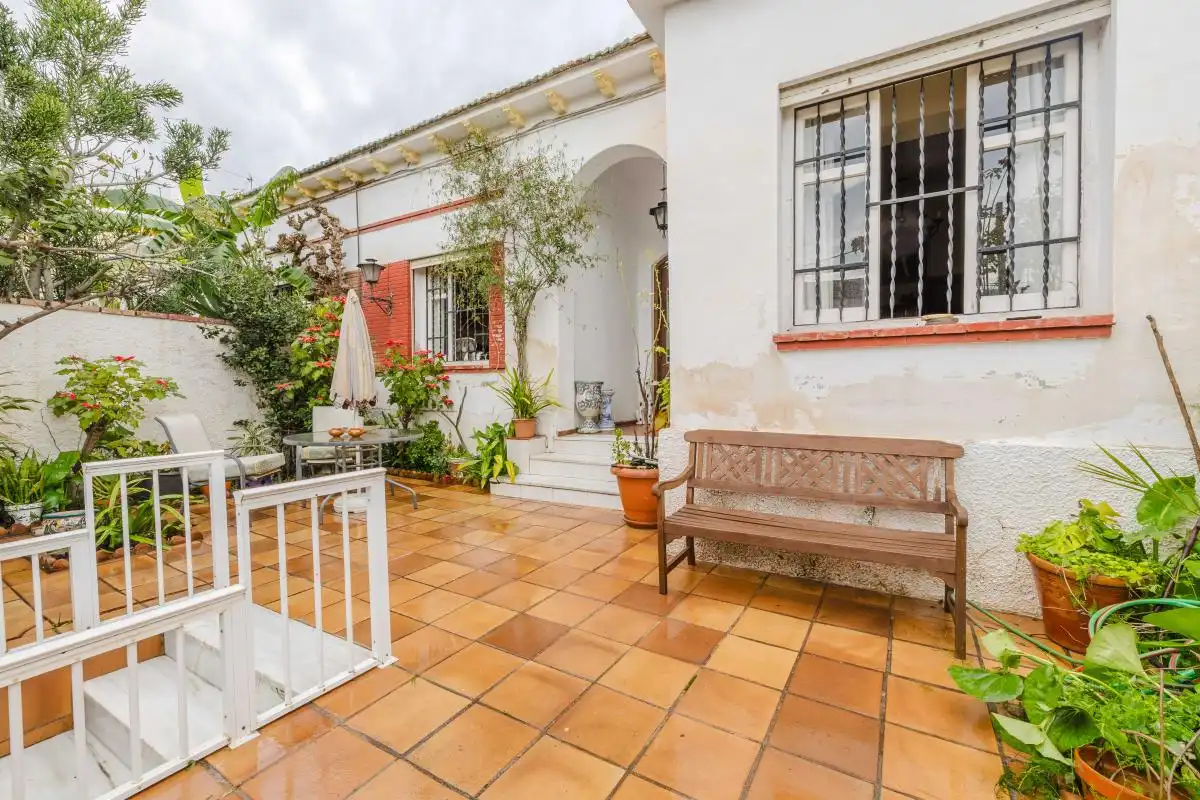 Exterior view of Detached homes for sale in Málaga  with Heating and Private garden