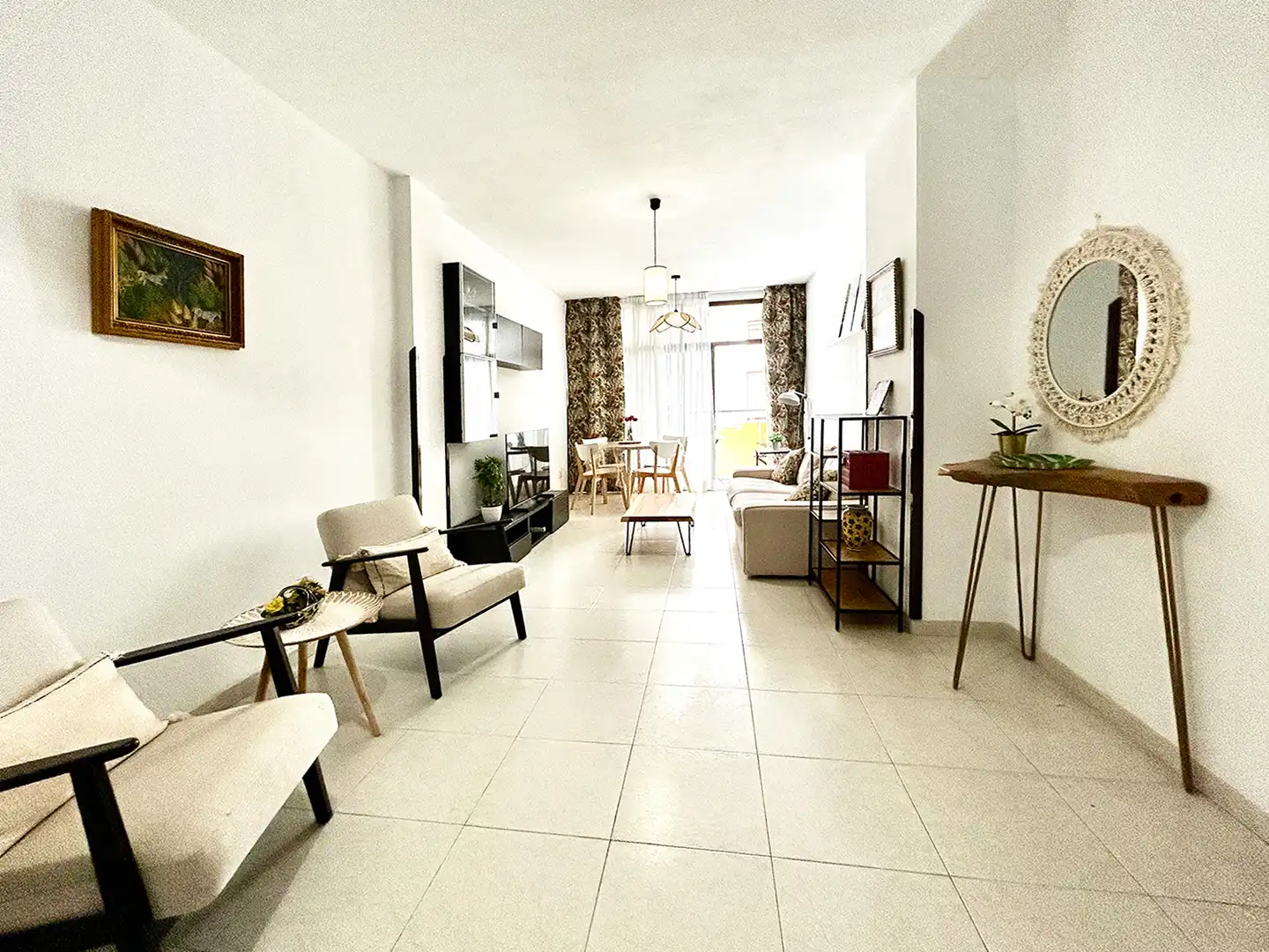 Wohnzimmer von Wohnung zum Verkauf in Santa Cruz de Tenerife mit Abstellraum, Möbliert und Ofen