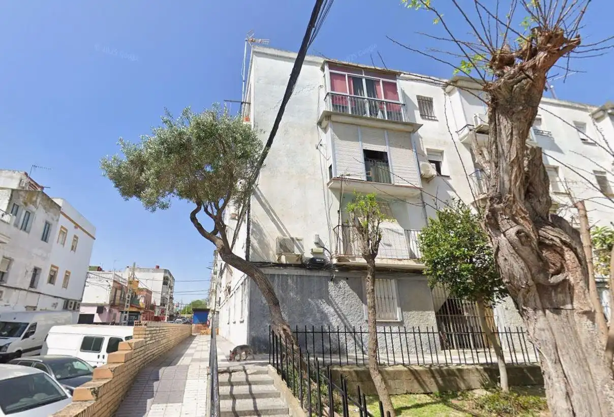Exterior view of Flat for sale in Barrio Alto