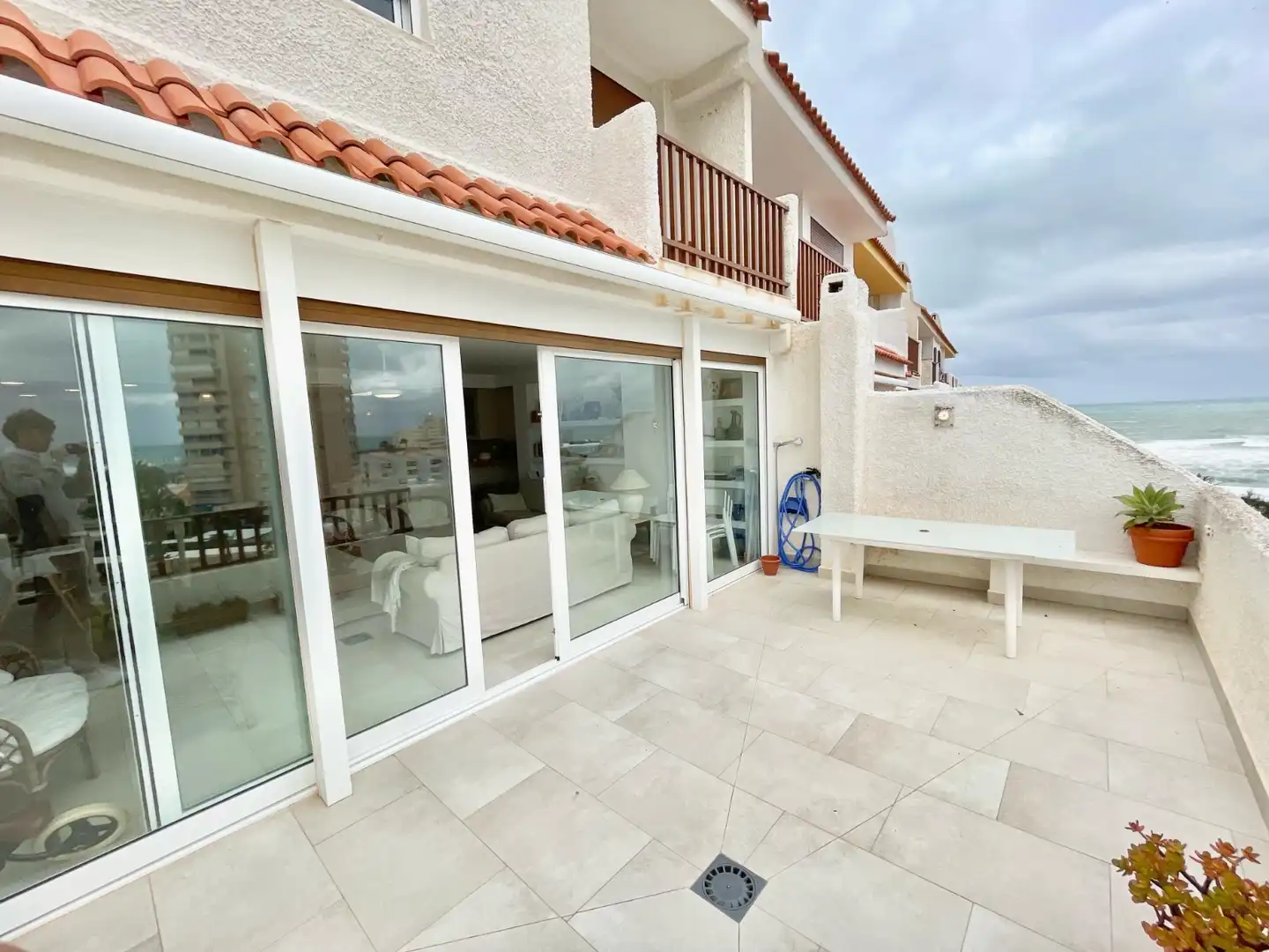 Terrace of Houses for rent in La Manga del Mar Menor  with Air Conditioner, Heating and Terrace